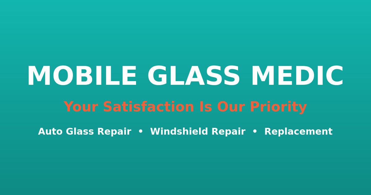 Mobile Glass Medic